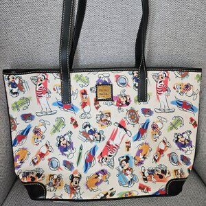 Disney Cruise Line Dooney & Bourke Tote Bag Mickey & Friends design